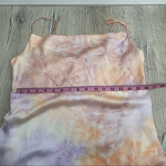 Lulus Tie Dye Midi Slip Dress NWOT - Picture 6 of 16